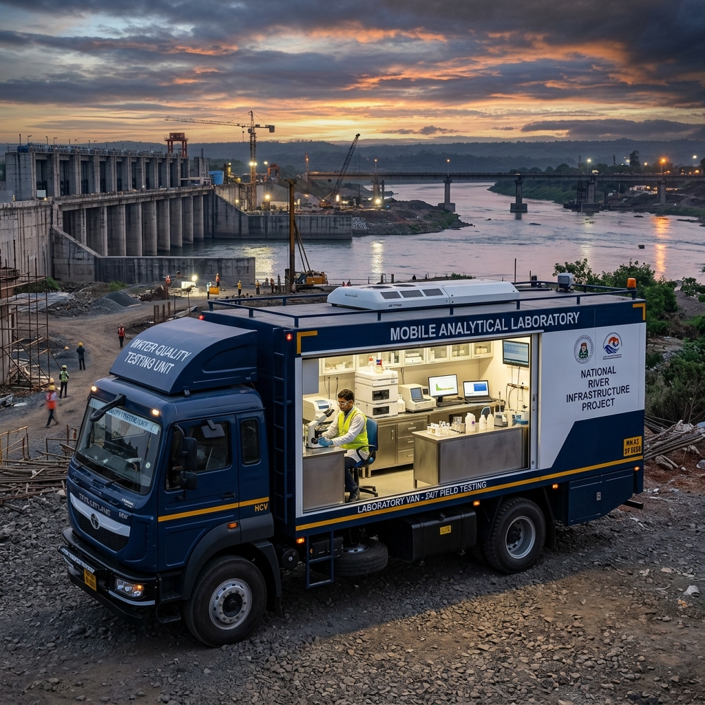 Tata HCV Mobile Analytical Laboratory Truck